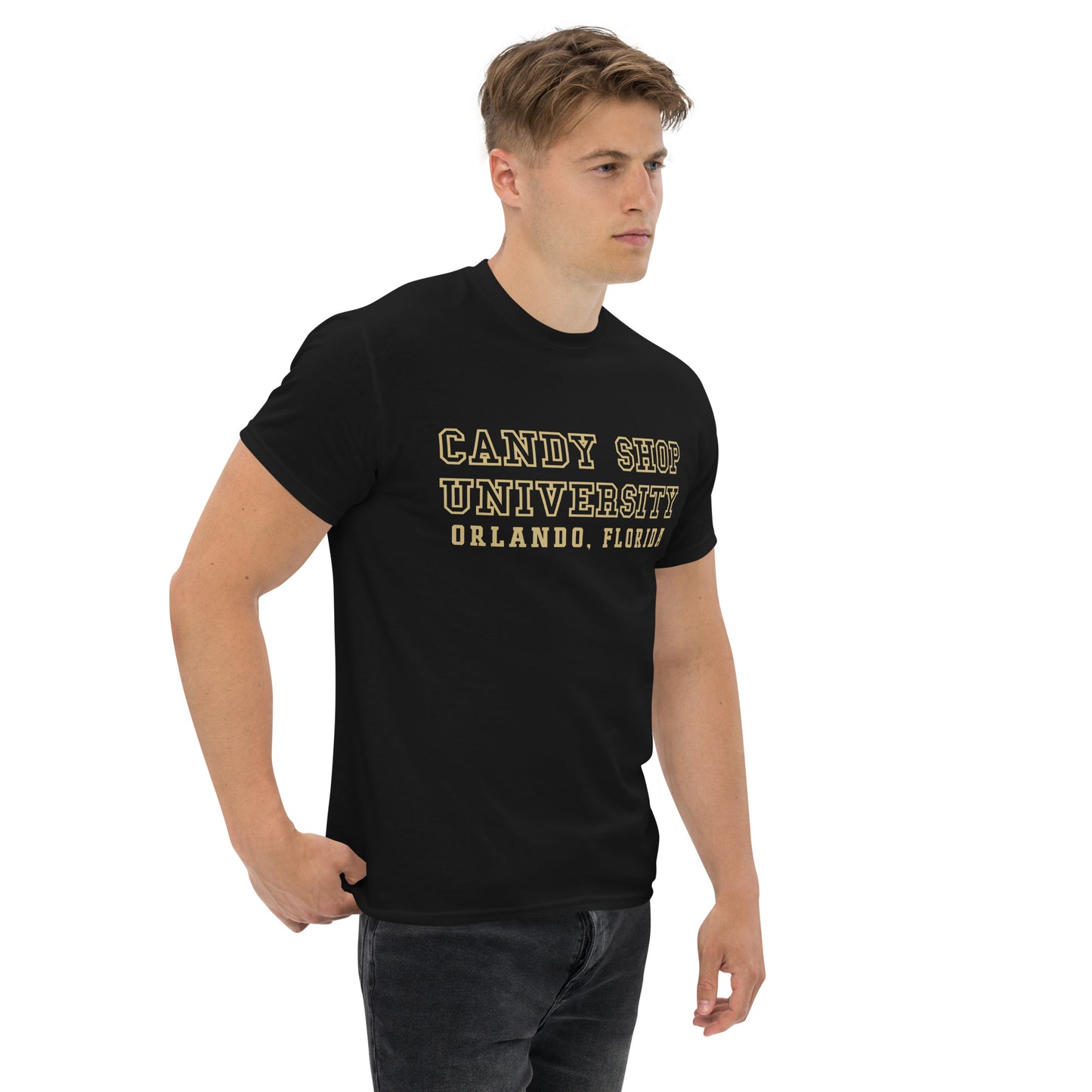 SKIPPING CLASS TO GET ASS CANDY SHOP UNIVERSITY ORLANDO FLORIDA T SHIRT