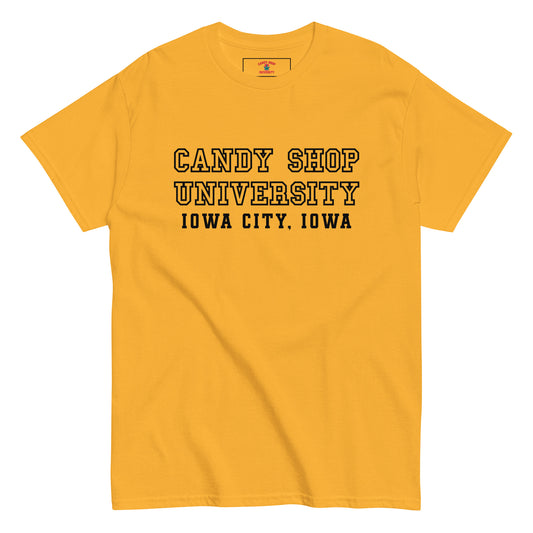 SKIPPING CLASS TO GET ASS CANDY SHOP UNIVERSITY T SHIRT IOWA CITY