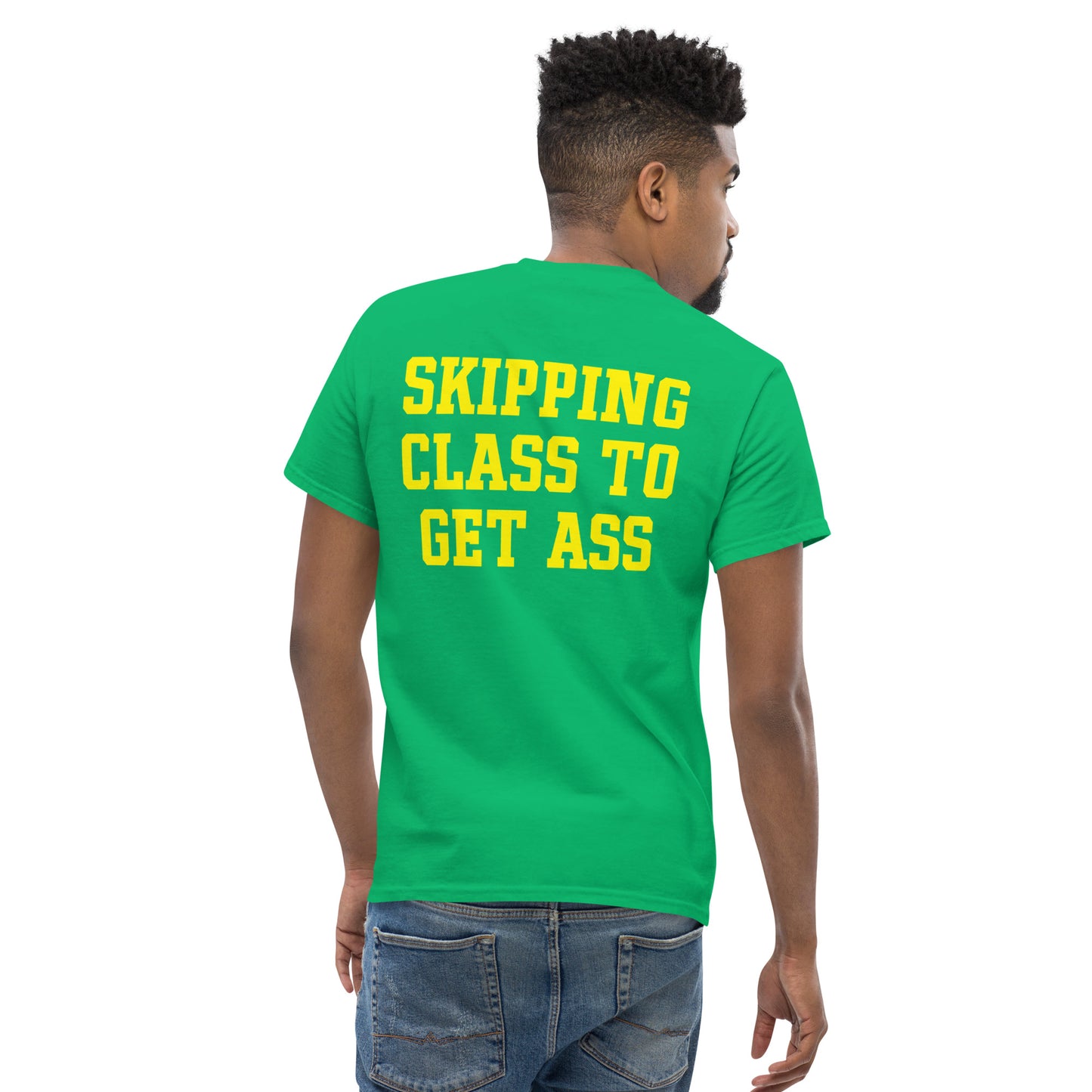 SKIPPING CLASS TO GET ASS CANDY SHOP UNIVERSITY T SHIRT EUGENE OREGON