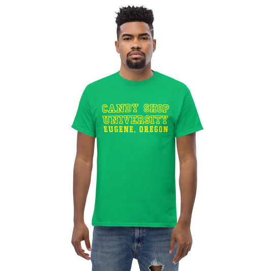 SKIPPING CLASS TO GET ASS CANDY SHOP UNIVERSITY T SHIRT EUGENE OREGON