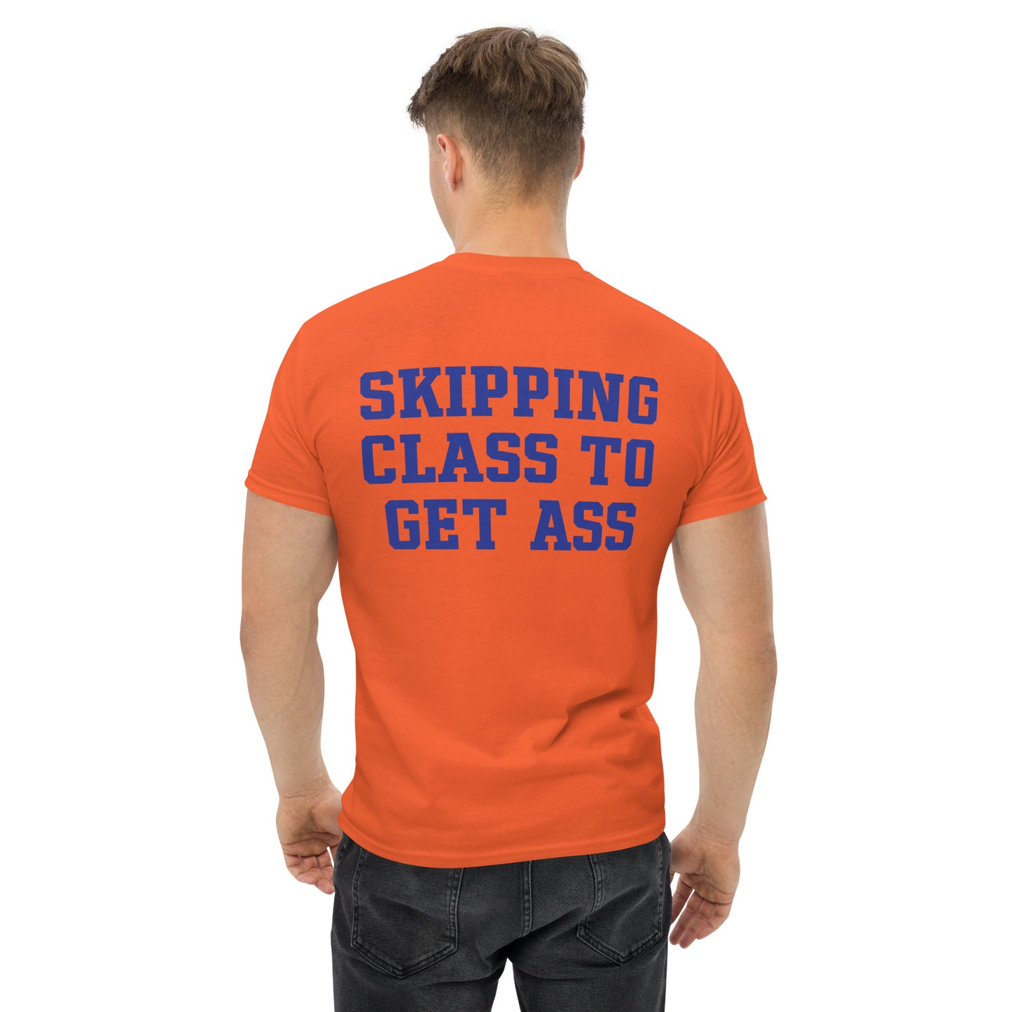 SKIPPING CLASS TO GET ASS CANDY SHOP UNIVERSITY T SHIRT SYRACUSE NEW YORK