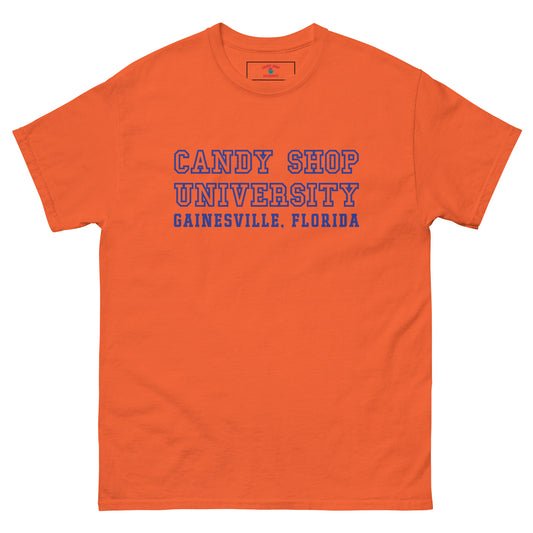 SKIPPING CLASS TO GET ASS CANDY SHOP UNIVERSITY T SHIRT GAINESVILLE FLORIDA