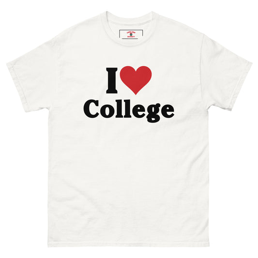 CANDY SHOP UNIVERSITY I LOVE COLLEGE T SHIRT