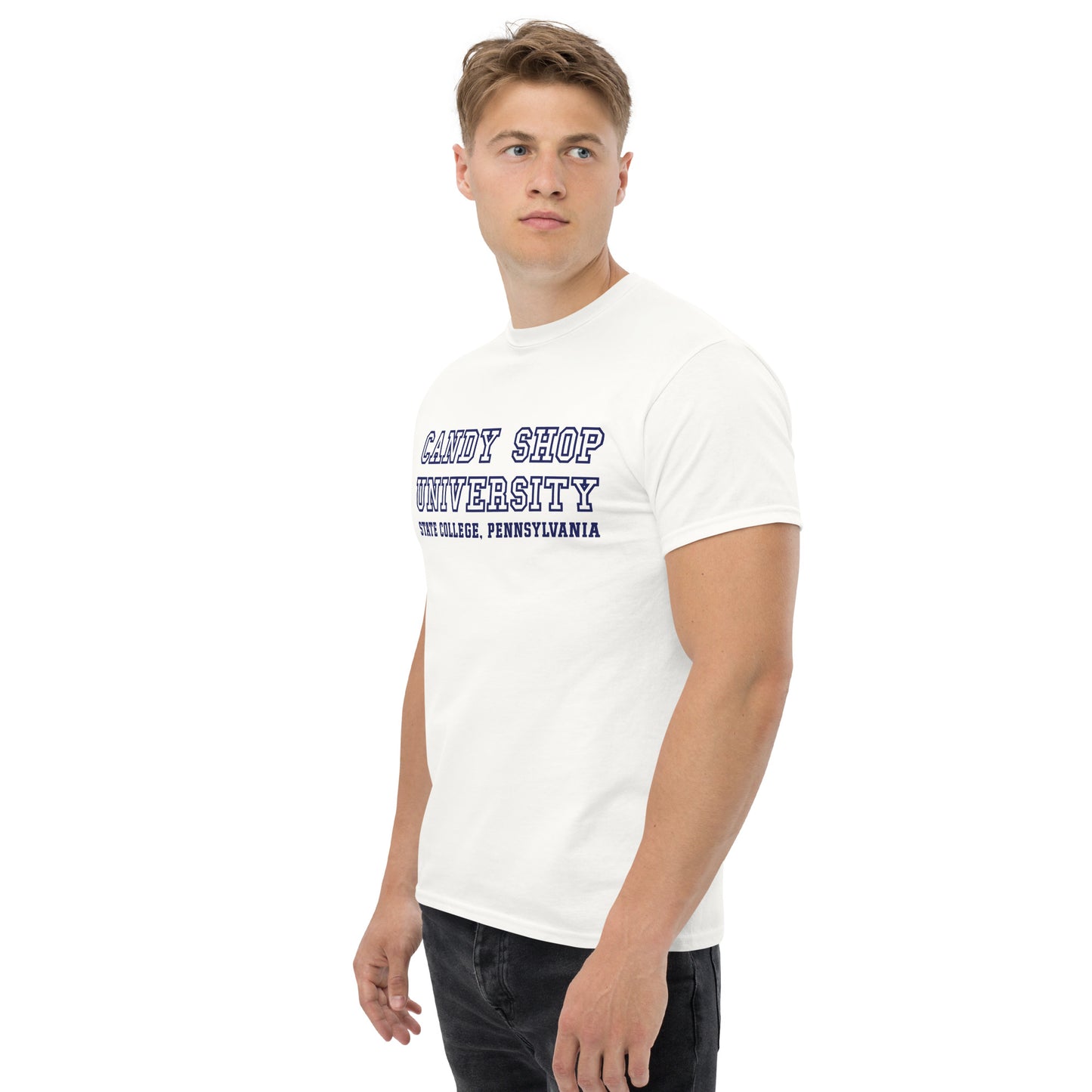 SKIPPING CLASS TO GET ASS CANDY SHOP UNIVERSITY T SHIRT - STATE COLLEGE PENNSYLVANIA