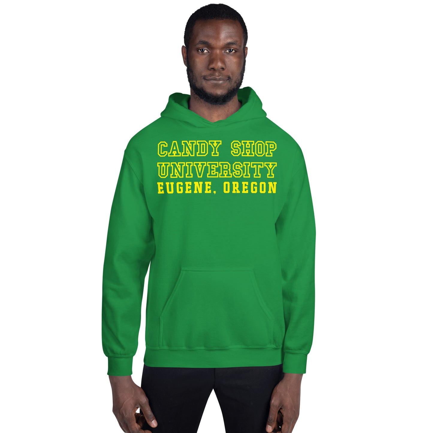 SKIPPING CLASS TO GET ASS CANDY SHOP UNIVERSITY HOODIE EUGENE OREGON