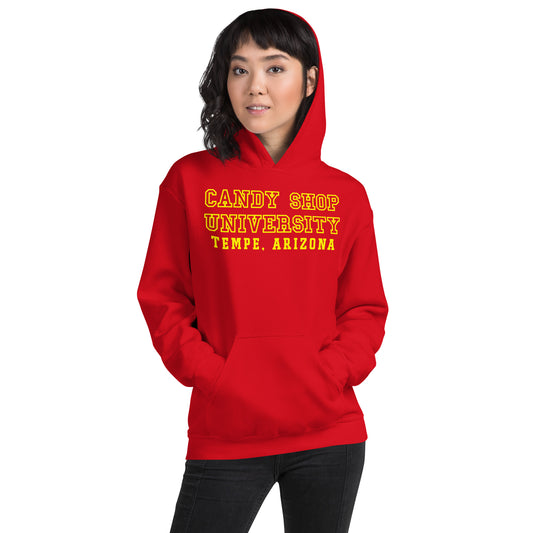 SKIPPING CLASS TO GET ASS CANDY SHOP UNIVERSITY HOODIE TEMPE ARIZONA