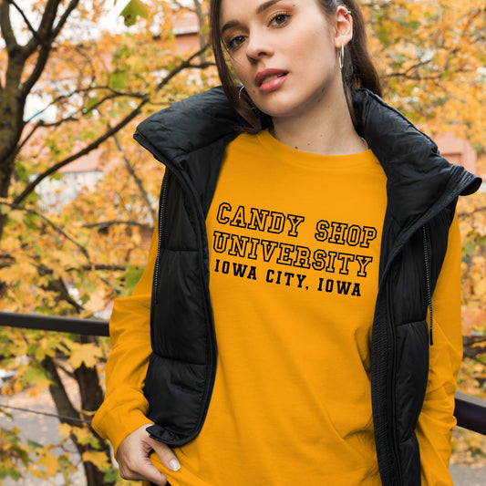 CANDY SHOP UNIVERSITY LONG SLEEVE IOWA CITY