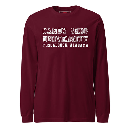 CANDY SHOP UNIVERSITY LONG SLEEVE TUSCALOOSA ALABAMA